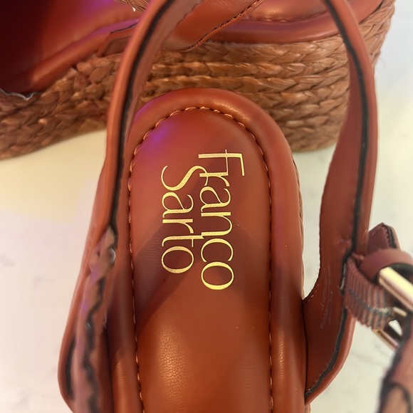 Franco Sarto Wedge Sandals size 8.5 - Picture 4 of 6